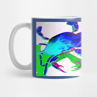 Cyan Crab Mug